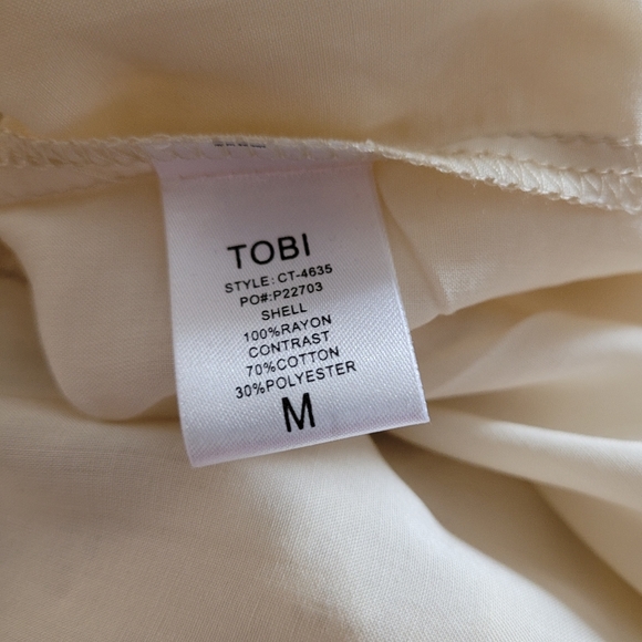 Tobi flowy blouse size m - Picture 5 of 5